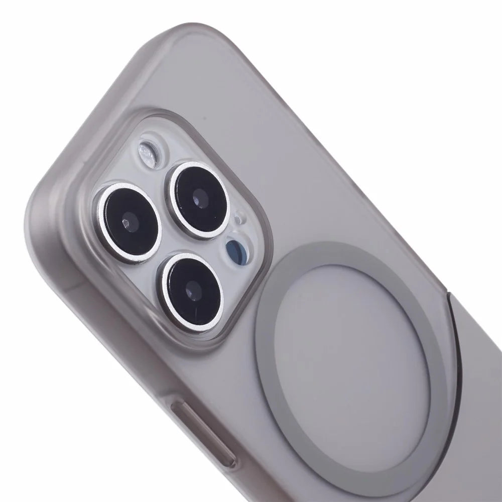 X-LEVEL For iPhone 16 Pro Max Case Compatible with MagSafe Matte Anti-Drop PC Phone Cover - Grey - 6