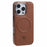 KIGC For iPhone 16 Pro Max Case Compatible with MagSafe PC+TPU+PU Electroplating Phone Cover - Titanium Gold - 1