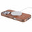 KIGC For iPhone 16 Pro Max Case Compatible with MagSafe PC+TPU+PU Electroplating Phone Cover - Titanium Gold - 4