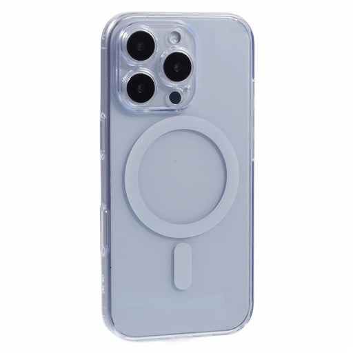 JAUCASE For iPhone 16 Pro Max Case Compatible with MagSafe PC+TPU Crystal Clear Phone Cover - 1
