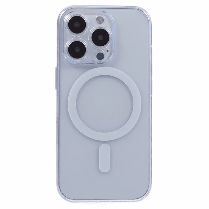JAUCASE For iPhone 16 Pro Max Case Compatible with MagSafe PC+TPU Crystal Clear Phone Cover - 3