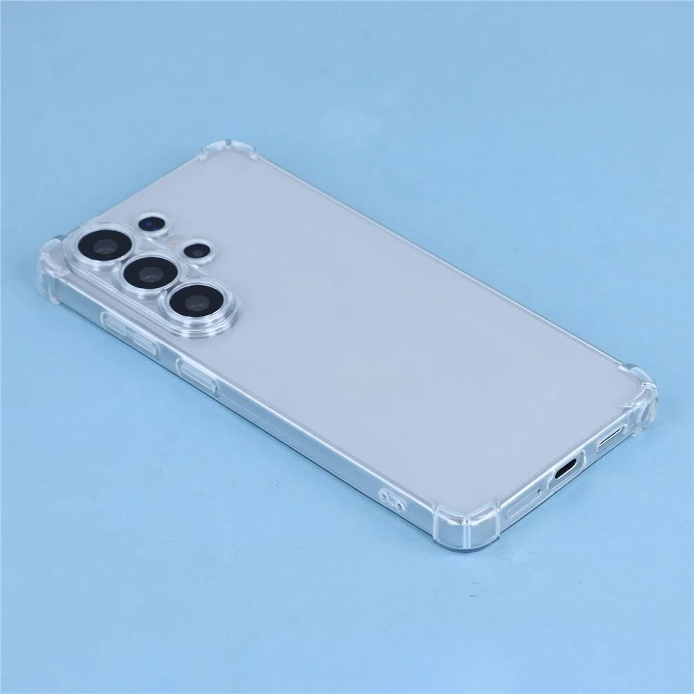 Bulk Purchasing Clear Phone Case For Samsung Galaxy S25 Ultra Reinforced Corner TPU Cover (Precise Cutout) - 4