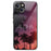 For iPhone 14 Tempered Glass Phone Case Pattern Printing Soft TPU Frame Shock Absorption Protective Cover - ALOHA - 1