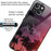 For iPhone 14 Tempered Glass Phone Case Pattern Printing Soft TPU Frame Shock Absorption Protective Cover - ALOHA - 2