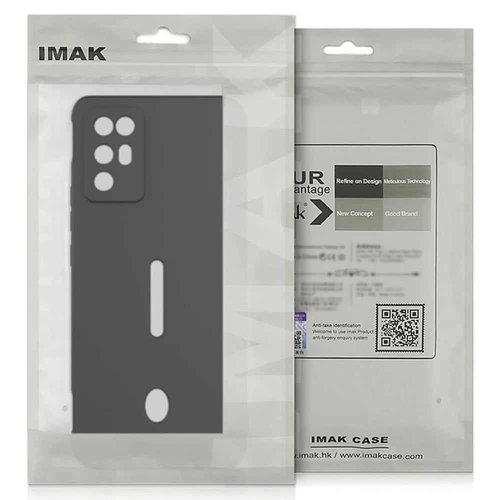 IMAK UC-4 Series for iPhone 16 TPU Case Soft Phone Cover Straight Edge - White - 6