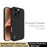 IMAK UC-4 Series for iPhone 16 Pro TPU Case Soft Phone Cover Straight Edge - Black - 2