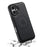 DENIOR For iPhone 16 Case Compatible with MagSafe Carbon Fiber Texture Leather Back Cover - Black - 4
