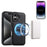 DENIOR For iPhone 16 Case Compatible with MagSafe Carbon Fiber Texture Leather Back Cover - Black - 5