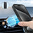 DENIOR For iPhone 16 Case Compatible with MagSafe Carbon Fiber Texture Leather Back Cover - Black - 6