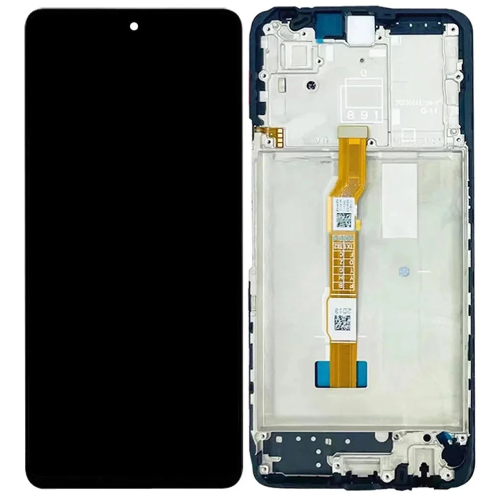 For vivo Y36 4G (Global) / Y36 5G (Global) Grade B LCD Screen and Digitizer Assembly + Frame (Without Logo) - 1