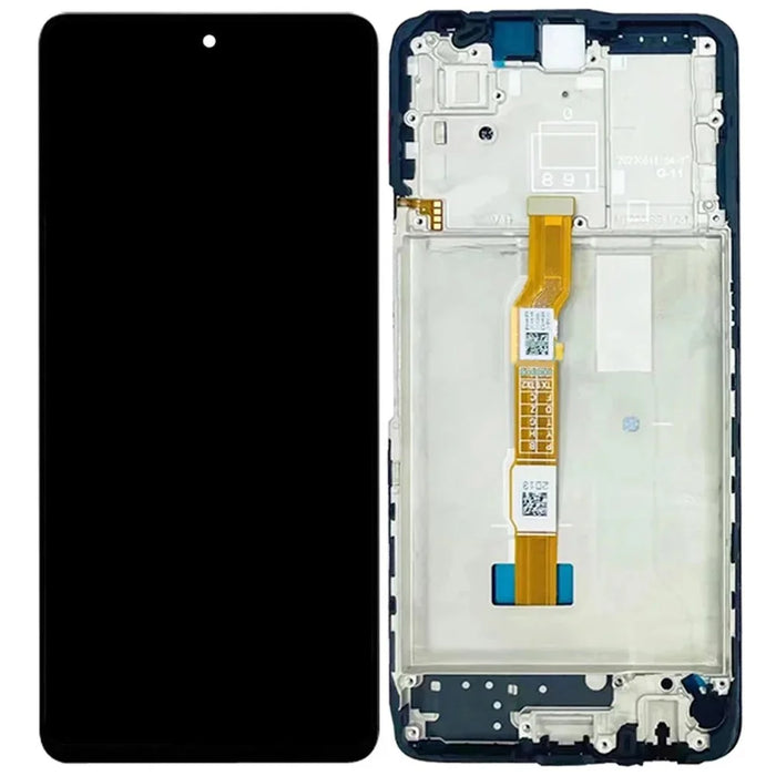 For vivo Y36 4G (Global) / Y36 5G (Global) Grade B LCD Screen and Digitizer Assembly + Frame (Without Logo) - 1