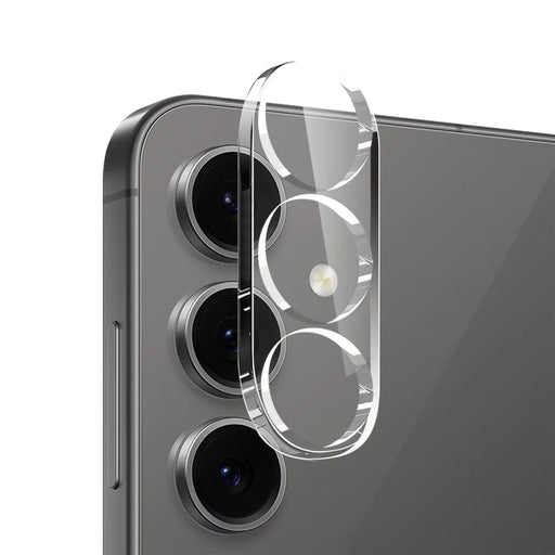 NORTHJO For Samsung Galaxy S25+ TPU Phone Case+Tempered Glass Film+Camera Lens Protector (Support Fingerprint Unlock) - 2