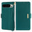 For Google Pixel 9 Pro XL Leather Wallet Case RFID Blocking Stand Cover with Hand Strap - Green - 1