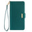 For Google Pixel 9 Pro  /  Pixel 9 Leather Wallet Case RFID Blocking Stand Cover with Hand Strap - Green - 7