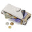 For iPhone 14 Leather Case Wallet Stand Cover Irregular Tail Style with Chain Strap - White - 4