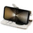 For Sony Xperia 1 IV 5G Leather Case Wallet Stand Cover Irregular Tail Style with Chain Strap - White - 3