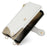 For Sony Xperia 1 IV 5G Leather Case Wallet Stand Cover Irregular Tail Style with Chain Strap - White - 5