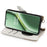 For OnePlus Ace 3 Pro 5G Leather Case Wallet Stand Cover Irregular Tail Style with Chain Strap - White - 3
