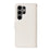 For Samsung Galaxy S25 Ultra Case Wallet Rhombus Leather Phone Cover with Shoulder Strap, Wrist Strap - White - 7