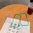For iPhone 16 Pro Max Case Detachable 2-in-1 TPU+PC Clear Drop-Proof Phone Cover - Mint Green - 3