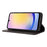 For Samsung Galaxy A16 5G / 4G Case PU Leather Calf Textured Magnetic Closing Smart Phone Cover - Black - 3