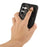 For Samsung Galaxy S24+ PU Leather Back Case Card Holder Kickstand Phone Cover with Wrist Strap - Black - 4