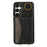 For Samsung Galaxy S24+ PU Leather Back Case Card Holder Kickstand Phone Cover with Wrist Strap - Black - 5