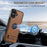 SUTENI G2 For iPhone 16 Plus Magnetic Case Leather Phone Back Cover Waxy Texture Kickstand - Brown - 5