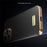 For iPhone 15 Pro Case Carbon Fiber Texture Electroplating Cowhide Leather+TPU Phone Cover - Green - 5