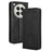 For Infinix Zero 40 5G X6861 Leather Case Wallet Stand Retro Texture Phone Cover - Black - 1