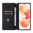 For Cubot A10 Wallet Case Rhombus Imprinted Leather Phone Cover - Red - 2
