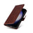 For Samsung Galaxy S25 Case Wallet PU Leather Folio Flip Phone Cover - Brown - 5