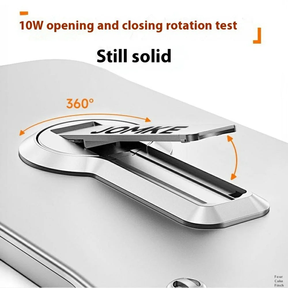 For Samsung Galaxy S23+ Case Hard PC Frameless Baking Paint Kickstand Phone Cover - Black - 4