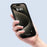 GW20 For iPhone 16 Pro Case Compatible with MagSafe Skin-Touch TPU+PC Kickstand Phone Cover - Black - 5