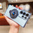 For Samsung Galaxy S24 Ultra Case Electroplating Gyro Design Kickstand Soft TPU Phone Cover - Blue - 2
