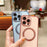 For iPhone 16 Pro Max Case Compatible with MagSafe Electroplating TPU Phone Cover - Black - 5