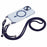 For iPhone 14 Clear Case Compatible with MagSafe Shockproof PC+TPU Phone Cover with 150cm Long Lanyard - Blue - 2