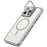 For iPhone 16 Pro Max Compatible with MagSafe Lens Cover Kickstand Matte Back Cover - Grey - 1