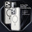 For iPhone 16 Pro Max Compatible with MagSafe Lens Cover Kickstand Matte Back Cover - Grey - 2
