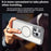 For iPhone 16 Pro Max Compatible with MagSafe Lens Cover Kickstand Matte Back Cover - Grey - 4