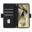 For OnePlus Ace 3 5G  /  12R 5G Leather Wallet Case RFID Blocking Stand Cover with Hand Strap - Black - 2
