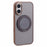 JAUCASE For iPhone 16 Case Rotary Kickstand PC+TPU Phone Cover Compatible with MagSafe - Gold - 1
