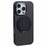 JAUCASE For iPhone 16 Pro Case Rotary Kickstand PC+TPU Phone Cover Compatible with MagSafe - Black - 1