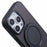 JAUCASE For iPhone 16 Pro Case Rotary Kickstand PC+TPU Phone Cover Compatible with MagSafe - Black - 6