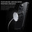 For iPhone 16 Pro Case Compatible with MagSafe Kickstand Carbon Fiber Texture PC+TPU Phone Cover with Silicone Ring - Black - 2