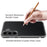 For Samsung Galaxy S25+ Clear Phone Case TPU+Acrylic Shockproof Phone Back Cover - 2