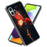For iPhone 16 Case Pattern Printed Shockproof TPU Phone Cover - Red Butterfly Rose - 1