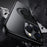 For iPhone 15 Pro Case Compatible with MagSafe Kickstand Translucent PC+TPU Phone Cover with Silicone Ring - Black - 4