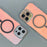 For iPhone 16 Pro Case Compatible with MagSafe Aurora Design TPU+PC Phone Cover - Black - 3