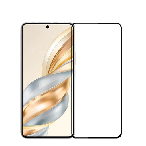 PINWUYO For Honor X60 5G  JK Series-2 High Aluminium-Silicon Glass Film 9H Full Screen Protector - Black - 1